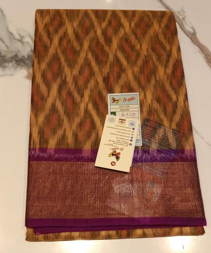 COTTON X KORA SILK TIE & DYE SAREES CHINNLAPATTI